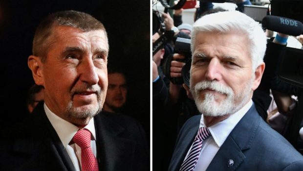 Andrej Babiš a Petr Pavel