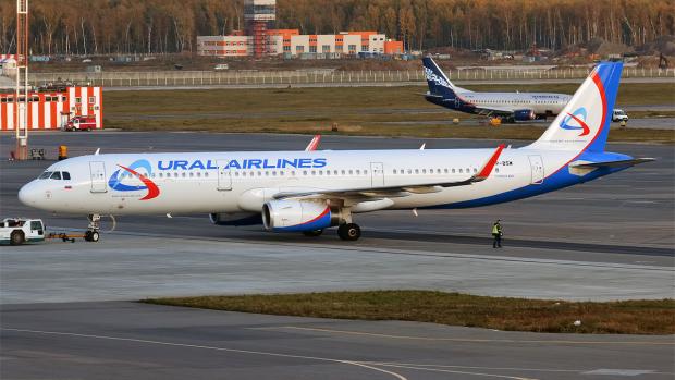 Airbus A321-231 společnosti Ural Airlines