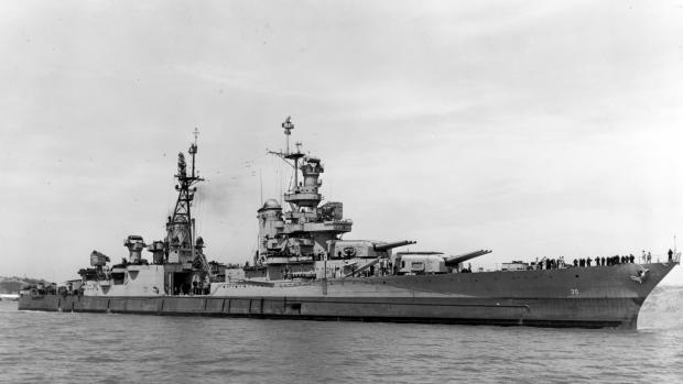 Americký křižník USS Indianapolis