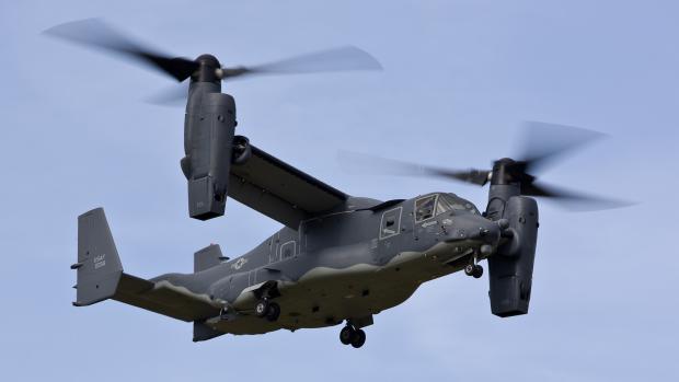 Letadlo s kolmým startem V-22 Osprey (ilustrační foto)