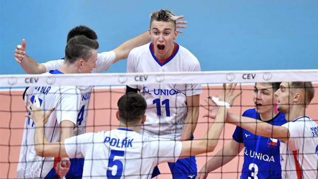 Česká juniorská volejbalová reprezentace na mistrovství Evropy v Haagu