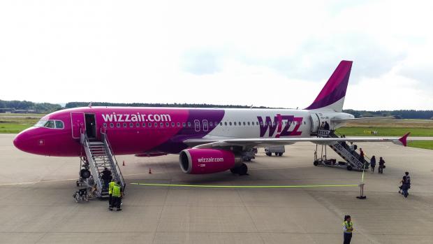 Letadlo společnosti Wizz Air (ilustrační foto)