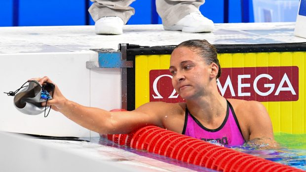 Barbora Závadová zaplavala v českém rekordu.