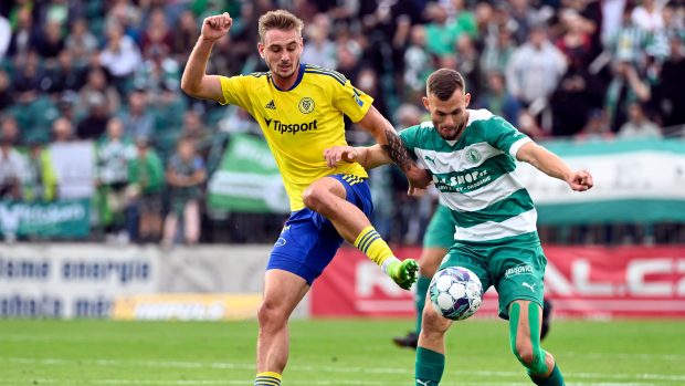 Utkání FC Zlín proti Bohemians Praha 1905 skončilo remízou 0:0