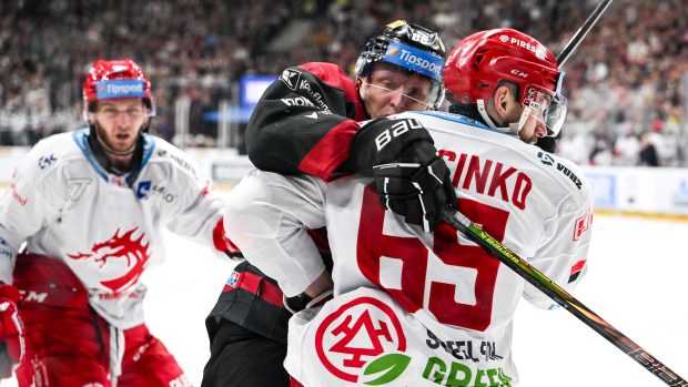 Čtvrtfinále play off hokejové extraligy - 5. zápas HC Sparta Praha - HC Oceláři Třinec