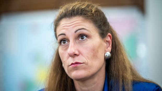 Ministryně spravedlnosti Eva Decroix (ODS)