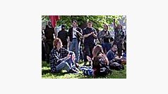 účastníci demonstrace