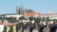 Karlův most a Pražský hrad