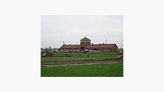 Vstupní barák v Birkenau