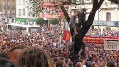Demonstrantů bylo několik tisíc