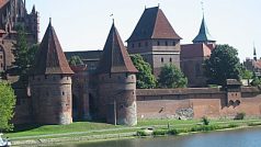 Křižácký hrad Malbork
