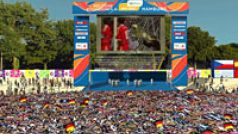 Fan Fest v Hamburku - simulace