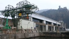 vodní elektrárna Střekov