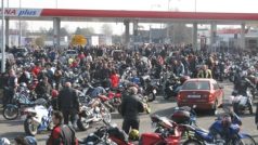 Zahájení motorkářské sezóny v Poděbradech