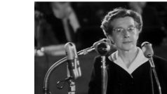 Milada Horáková při závěrečné řeči