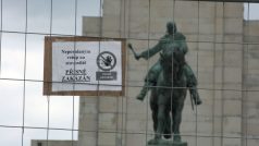Národní památník na Vítkově v době rekonstrukce