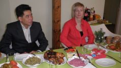 Oběd v rámci projektu sdružení Slovo 21 - Rodina odvedle