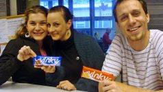 Sylvie Krupanská a Tereza Vilišová ve studiu RW