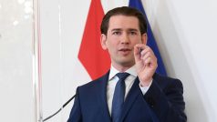 Rakouský kancléř Sebastian Kurz