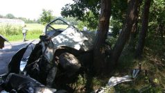 Auto dalšího účastníka nehody