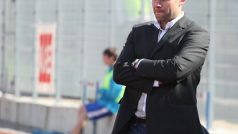 Trenér FK Ústí Svatopluk Habanec.