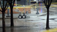 Robot na zneškodňování bomb v Pittsburghu