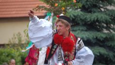 Jízda králů - vyvolávač