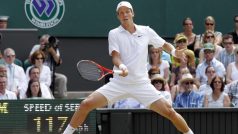 Tomáš Berdych ve finále Wimbledonu