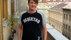 Tod Ashley (Firewater) před studiem RW
