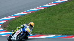 Valentino Rossi (Fiat Yamaha Team) při Grand Prix České republiky