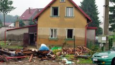 Raspenava 8. den po bleskové povodni