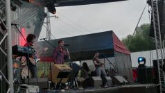Mig 21 na festivalu Sázava fest 2010
