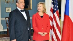 Karel Schwarzenberg a Hillary Clintonová jednali ve Washingtonu