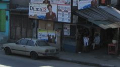 Kandidátka brazilské Dělnické strany (PT) Dilma Rousseffová počítá hlavně s hlasy chudých