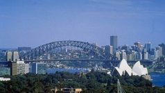 Harbour Bridge - most, který přemosťuje přístav Port Jackson v Sydney