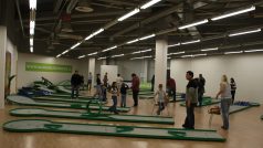 Minigolfové hřiště v Praze - Butovicích