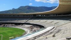 Fotbalový stadión v Brazílii