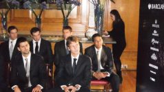 Tomáš Berdych na slavnostím zahájení Turnaje mistrů