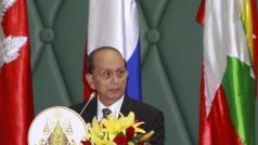 Barmský prezident Thein Sein