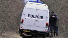 Policie na místu nálezu v pražské Troji