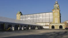Průmyslový palác je ústřední a největší dominantou v areálu Výstaviště