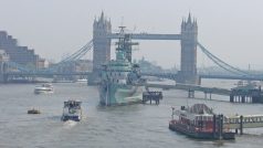 Londýnský Tower Bridge