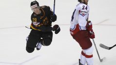 Martin Havlát nedohrál zápas s Německem kvůli zhmoždění ramena