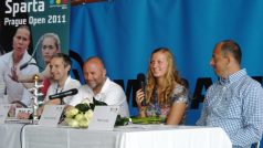Světová desítka Petra Kvitová v Praze před turnajem Sparta Prague Open