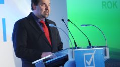 Volební konference Věcí veřejných v Hradci Králové, Radek John.