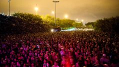 Pohled pod ATP stage na Primavera Sound Festivalu 2011