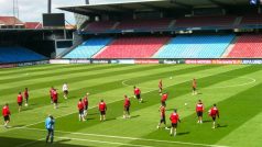 Čeští fotbalisté do 21 let už trénovali v Aalborgu, kde se rozhodne o jejich účasti na OH