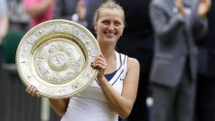 Vítězka Wimbledonu Petra Kvitová