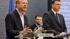 Tisková konference k výroční zprávě Národní ekonomické rady vlády (NERV) a plánu další činnosti rady.