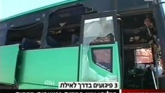 Izraelský linkový autobus napadený teroristy poblíž egyptských hranic.